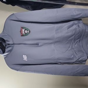 New Balance quarter zip fleece pull over